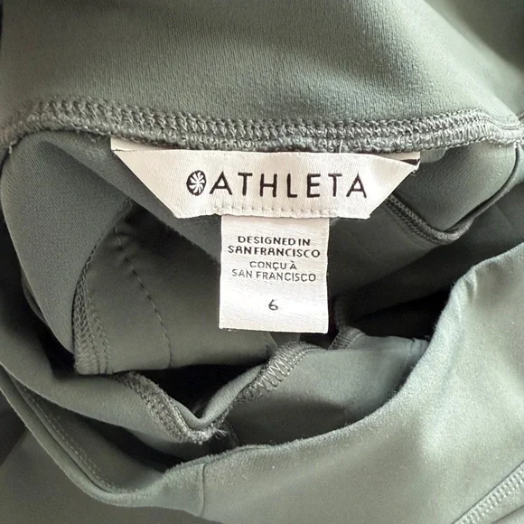 Athleta Grey/Green Endless Pants - Picture 3 of 3